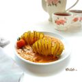 Cooksnap dari Mrs Kori untuk resep Hasselback Potatoes with Creamy Sauce