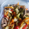 El cooksnap de Irma González cuando hizo Chop suey con pollo.