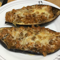 El cooksnap de Montse Rios cuando hizo Berenjenas rellenas.