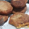 El cooksnap de Camii cuando hizo Milanesas de calabaza.