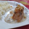 El cooksnap de Melany Moreno cuando hizo Salmón a la mantequilla.