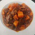 El cooksnap de maria sanchez cabrera cuando hizo Estofado de ternera con shiitake y boniatos.