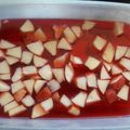 El cooksnap de Pam cuando hizo Gelatina con frutas.