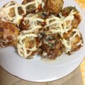 El cooksnap de yenit julia tajiri cuando hizo Takoyaki (たこ焼き).