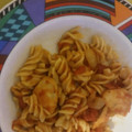 El cooksnap de fany milsztein cuando hizo Macarrones con Pollo.