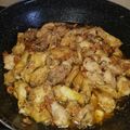 El cooksnap de Manolo Guerrero cuando hizo Alitas de pollo al ajillo con cerveza.
