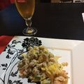 El cooksnap de Patricio Taravella cuando hizo Chaw fan de huevo y verduras.