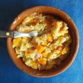 El cooksnap de Franco Escurra cuando hizo Risotto Cremoso de Calabaza y Zanahoria.