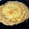 Hina Ibrahim's cooksnap of when they made Chilli Omelette.