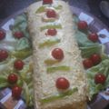 El cooksnap de gloria medina cuando hizo Pionono Atún y Jamón/queso.
