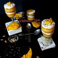 Vibhooti Jain का कुकस्नैप जब उन्होंने लेयर्ड मैंगो कस्टर्ड पुडिंग बनाया था।