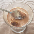 El cooksnap de Iris Castro cuando hizo Flan bajo en carbohidratos.