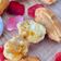 Cooksnap de Aux douceurs de Gaelle sur la recette Madeleines salées jambon, gruyère, ciboulette
