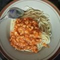 Cooksnap dari Krisna Dyah Utami untuk resep Spaghetti Bolognese