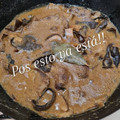 El cooksnap de Luis R.Villar cuando hizo Fricandó de ternera con setas variadas.