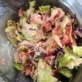 El cooksnap de Dagoberto cuando hizo Ensalada mixta con atún.
