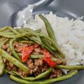 Cooksnap dari Marwan untuk resep Baby buncis daging cincang
