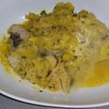 El cooksnap de Miriam cuando hizo Merluza con salsa bercy con thermomix.