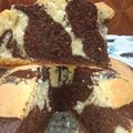 El cooksnap de Daniela Avalos cuando hizo Bizcochuelo marmolado sin leche.
