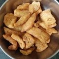 Vanika Agrawal's cooksnap of when they made Ribbons Matri & namakpara.