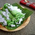 Cooksnap dari Mrs.Tans |IG : @tans.erni untuk resep Puthu Lanang Celaket KW versi Roti Tawar Pandan