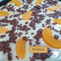 Cooksnap από Ντάλια στη συνταγή 🍰Γλυκό ψυγείου με κομπόστα ροδάκινο🍑