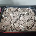 Saira Abdullah's cooksnap of when they made Eggless chocolate cake.