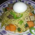 Deezah Sulaiman Omar's cooksnap of when they made Simple Noodles.