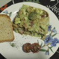 El cooksnap de Verónica Chamber Santos cuando hizo Tartar de aguacate y salmón ahumado.