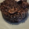 El cooksnap de Andrés Martín Rolo cuando hizo Arroz negro con alioli.