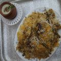 Muskaan Kashif's cooksnap of when they made Beef Biryani.