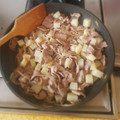 El cooksnap de LuzMa SG cuando hizo Bistec con papitas (ideal para tacos).