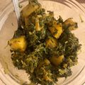 Karan Tripathi (Food Fanatic) का कुकस्नैप जब उन्होंने आलू मेथी का भुजिया (aloo methi ka bhujiya recipe in Hindi) बनाया था।