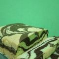 Cooksnap dari Triyana Novia untuk resep Bolu Zebra Marmer