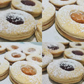 El cooksnap de Katherine Aguila Gaete cuando hizo Galletas de mantequilla con mermelada de frambuesa.