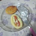 El cooksnap de July cuando hizo Papa Rellena Caprece.