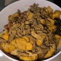 Cooksnap dari Rr Agra untuk resep Tumis Usus Ayam Tahu Pedas Manis