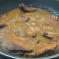 El cooksnap de Rocío Véliz cuando hizo Chuletas de cerdo con verdolagas y cerveza.