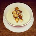 El cooksnap de Angela Del Pilar cuando hizo Sencilla crema de coliflor.