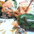El cooksnap de Victoria cuando hizo Canelones light (sin masa).