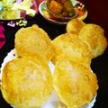 Monimala Pal's cooksnap of when they made লুচি আলুর দম (luchi alur dum recipe in Bengali).