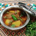 Malia Moin's cooksnap of when they made Aalo ghosht.