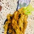 El cooksnap de Patricia Pinola🇦🇷 cuando hizo Bastoncillos de berenjena en gabardina.