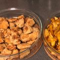 Cooksnap από MissPiggyE στη συνταγή Κοτομπουκιές υγιεινές στο φούρνο με πατάτες σαν τηγανητές!