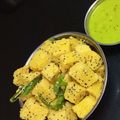 Rajvi Bhalodi's cooksnap of when they made વાટી દાળના ખમણ (Vati Dal Khaman Recipe In Gujarati).