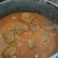 El cooksnap de Marlene Martinez cuando hizo Albóndigas con arroz.