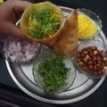 Sweta Keyur Dhokai's cooksnap of when they made #લેફ્ટઓવર ચપાતી કોન.