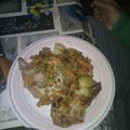 El cooksnap de Irina Gofre cuando hizo Chuletas de cerdo con mostaza, miel y salteado de verduras.
