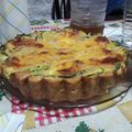 El cooksnap de Valeria Cespedes cuando hizo Masa casera: tarta de zapallitos+tartita de jamón+dos empanadas.
