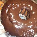 El cooksnap de Cuqui Bastida cuando hizo Torta con baño de chocolate.